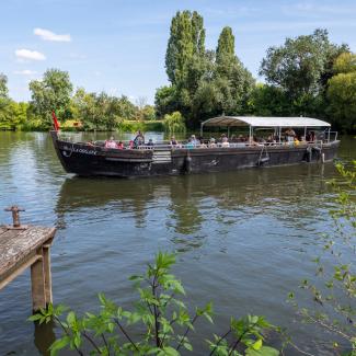 Promenade en bateau sur la Sarthe