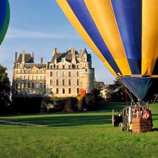 Vol en montgolfière chateau de la Loire