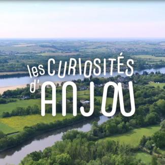 Écran d'accueil de la web série les Curiosités d'Anjou