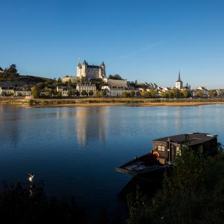 Vue sur la Loire à Saumur