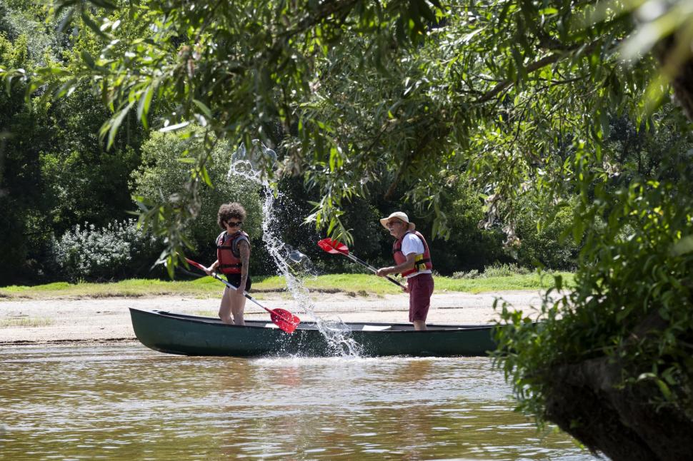 Canoë sur la Loire et le Louet
