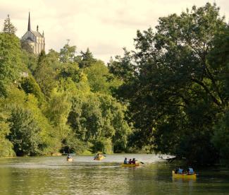 Balade en canoë Kayak à Matheflon Seiches Sur le Loir