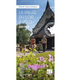 Carte touristique La Vallée du Loir à Vélo