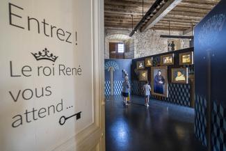 intérieur du chateau de baugé