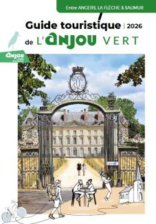 couveture du guide touristique de l'anjou vert