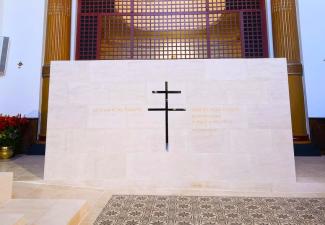 présentation de la vraie croix d'Anjou