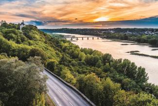 Panorama du Champalud à Champtoceaux