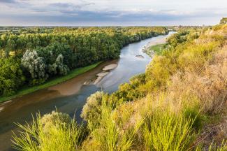 Panorama de la Roche aux Murs à Mûrs-Erigné