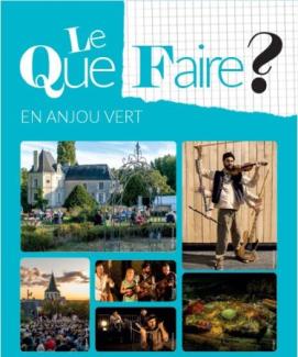 couverture de l'agenda des animations en anjou vert
