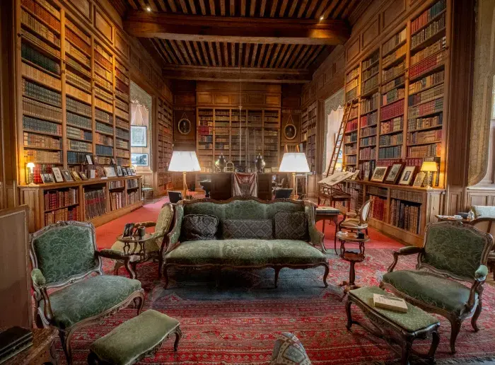 Bibliothèque du château de Serrant