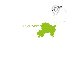 Situation de l'Anjou vert